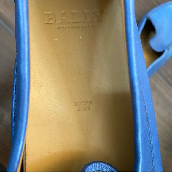 Bally Switzerland Made In Italy Men’s Walton Blue Leather Upper Loafer S… main image 7